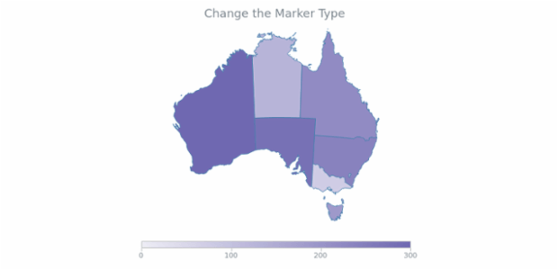 Maps ColorRange 11 created by AnyChart Team