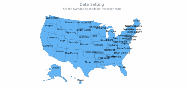 Maps Labels 04 created by AnyChart Team