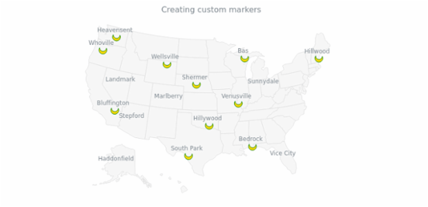 Maps Marker 09 created by AnyChart Team