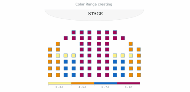 Maps Seat Advanced Coloring 05 created by AnyChart Team
