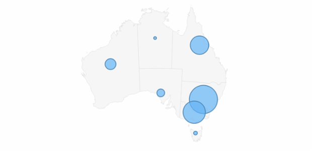 Maps Proportional Symbol 02 created by AnyChart Team