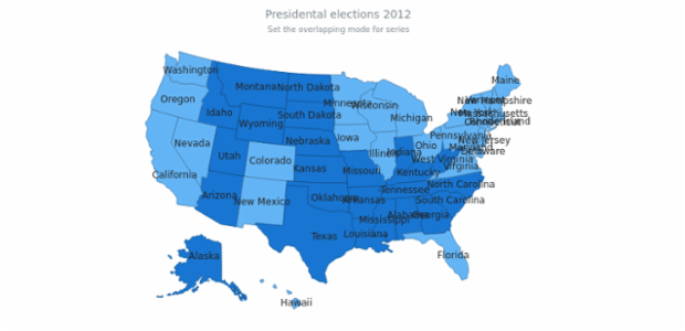 Maps Labels 05 created by AnyChart Team
