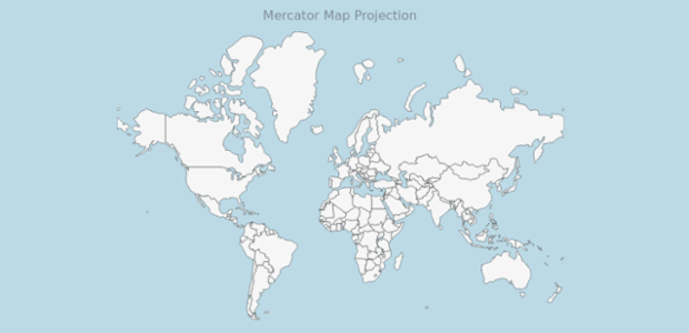 Maps Projections 09 created by AnyChart Team