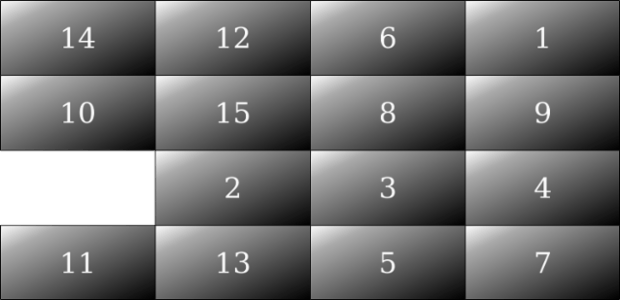 Puzzle 15 created by anonymous