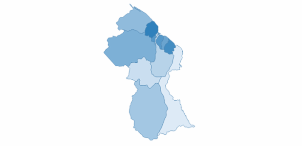guyana created by AnyChart Team