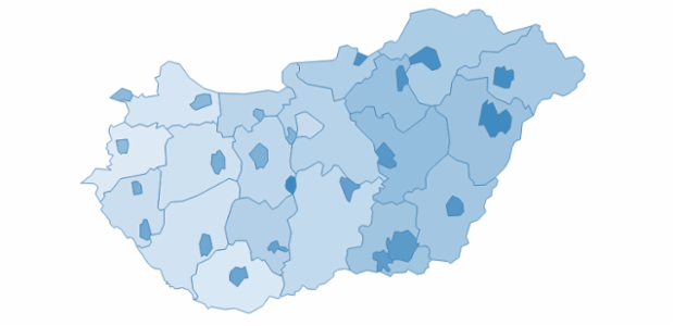 hungary created by AnyChart Team