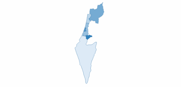 israel created by AnyChart Team