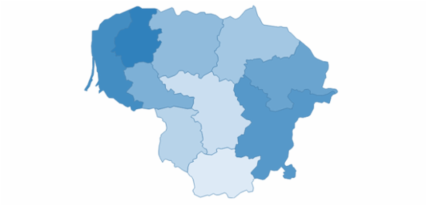lithuania created by AnyChart Team