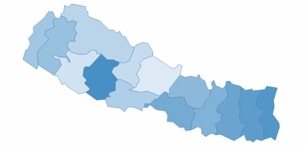 nepal created by AnyChart Team