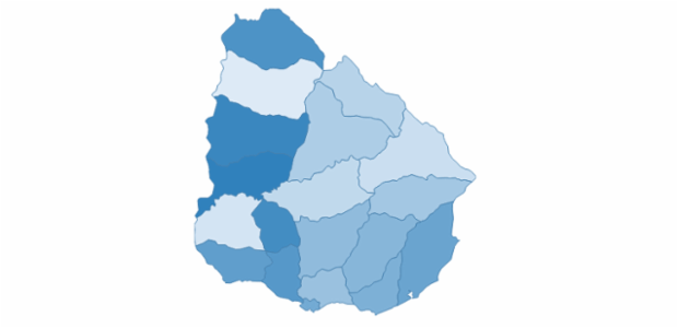 uruguay created by AnyChart Team