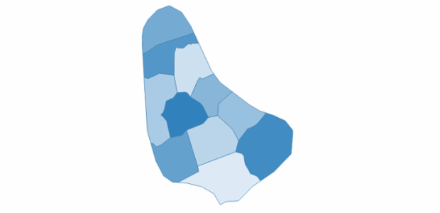 barbados created by AnyChart Team