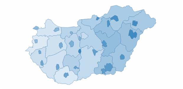hungary created by AnyChart Team