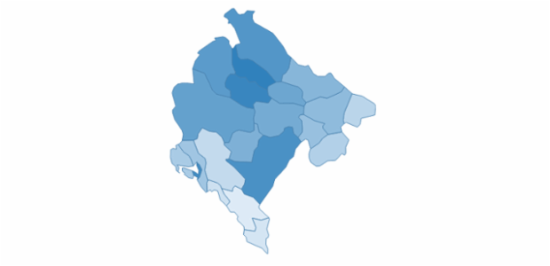 montenegro created by AnyChart Team