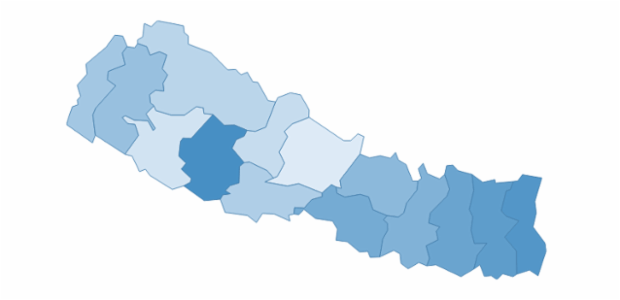 nepal created by AnyChart Team
