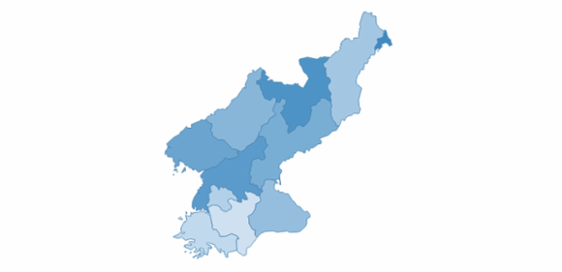 north_korea created by AnyChart Team