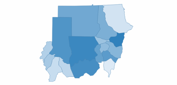 sudan created by AnyChart Team