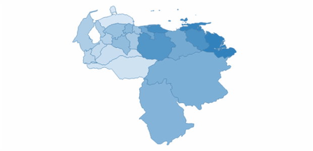 venezuela created by AnyChart Team