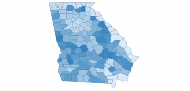 georgia created by AnyChart Team