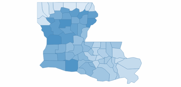 louisiana created by AnyChart Team