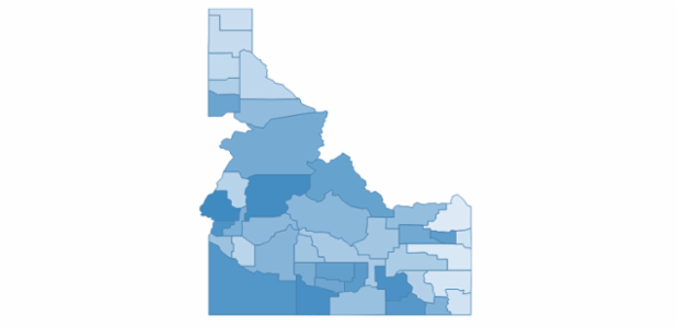 idaho created by AnyChart Team