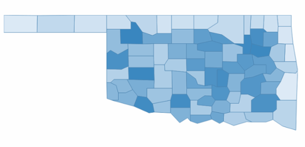 oklahoma created by AnyChart Team