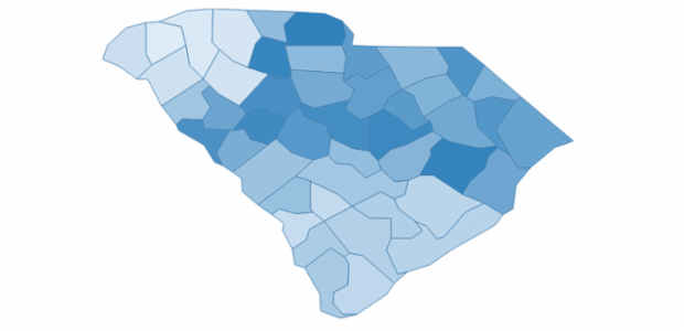 south_carolina created by AnyChart Team