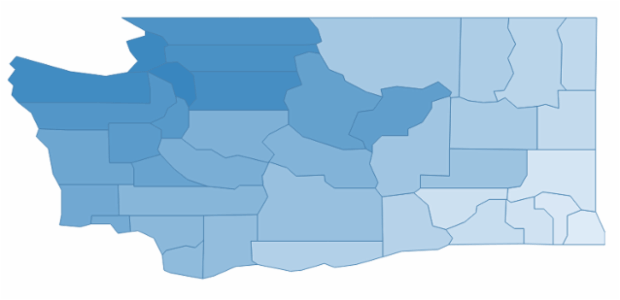 washington created by AnyChart Team