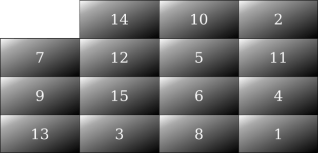 Puzzle 15 created by anonymous