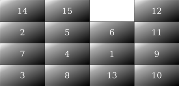 Puzzle 15 created by anonymous