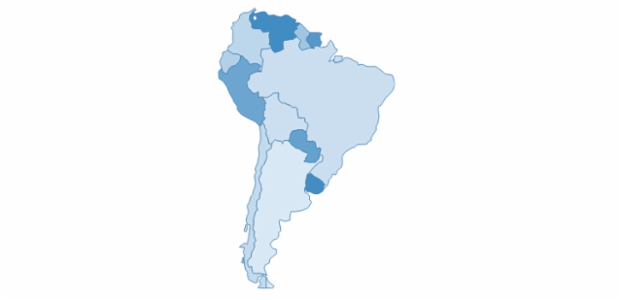 South America countries created by anonymous