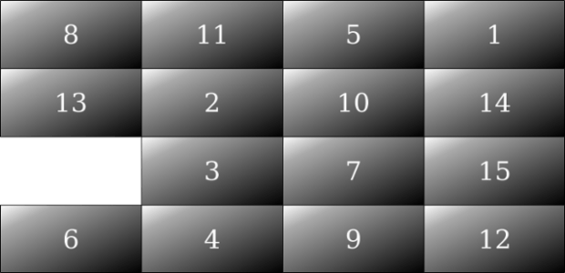 Puzzle 15 created by anonymous