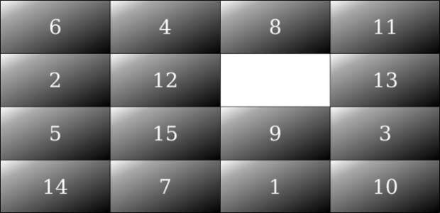 Puzzle 15 created by anonymous