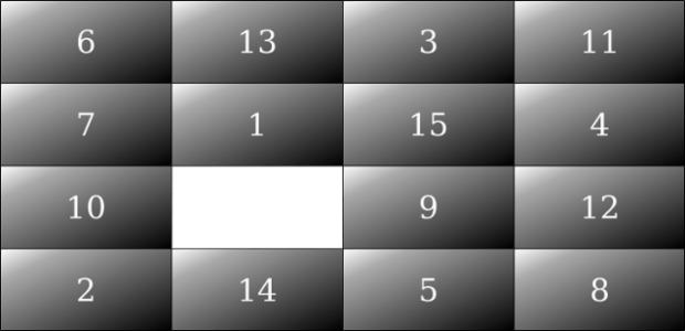 Puzzle 15 created by anonymous