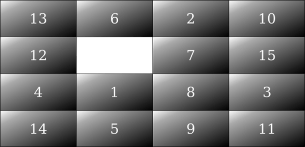 Puzzle 15 created by anonymous