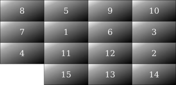 Puzzle 15 created by anonymous