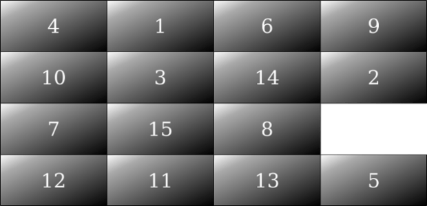 Puzzle 15 created by anonymous