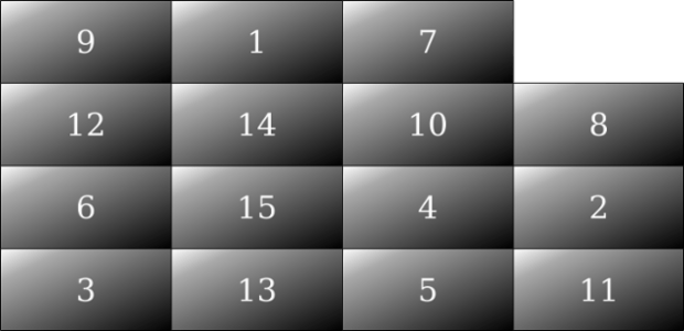 Puzzle 15 created by anonymous