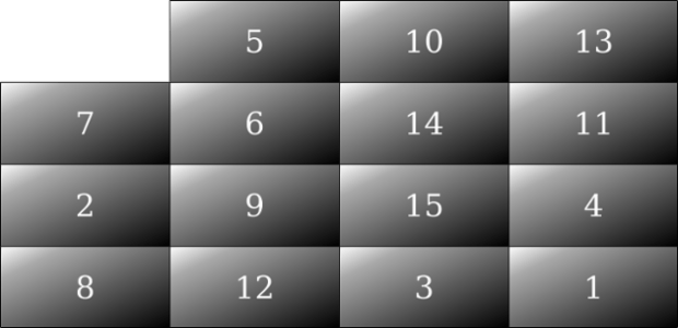 Puzzle 15 created by anonymous