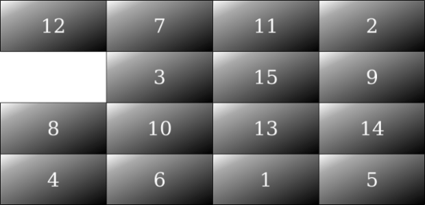 Puzzle 15 created by anonymous