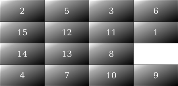 Puzzle 15 created by anonymous